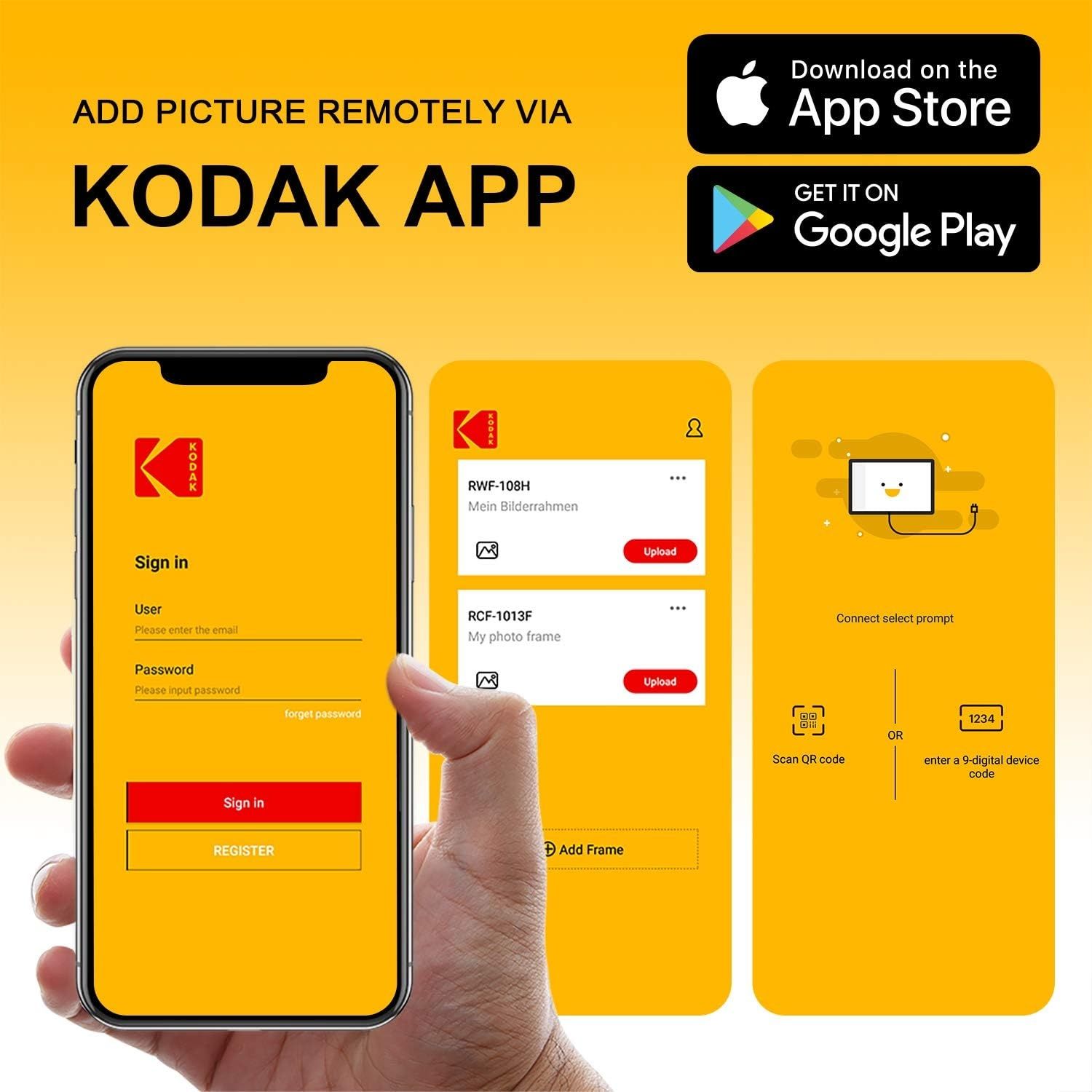 Цифровая фоторамка Kodak 10 дюйма HD экран , 16 gb + Wi Fi