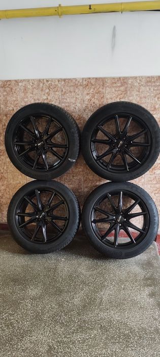 Roți iarnă Skoda/jante/anvelope iarnă 235/50/19/Continental/dot2023/Vw