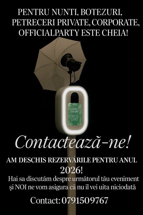 Cabina foto de inchiriat