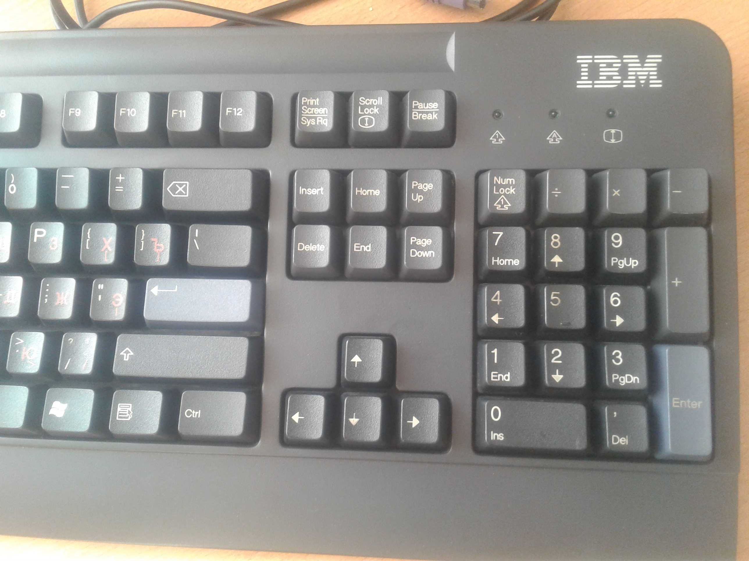 Клавиатура IBM PS/2