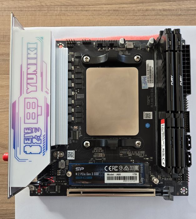 Дъно процесор рам и m2 ssd ryzen 7 7745HX 32GB ram 1TB