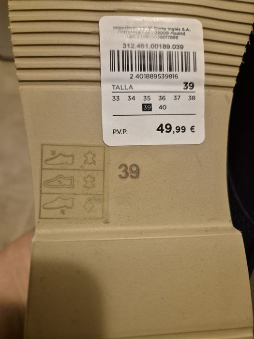 Pantofi piele naturala 39