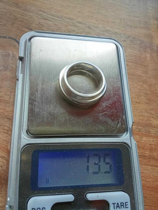 Масивен Сребърен пръстен Pierre Cardin Проба-925 Размер-18.