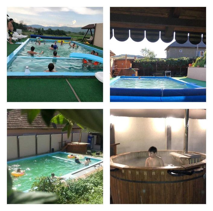 Cabana cu psicina,sauna,ciubar,jacuzzi Disponibila de Revelion