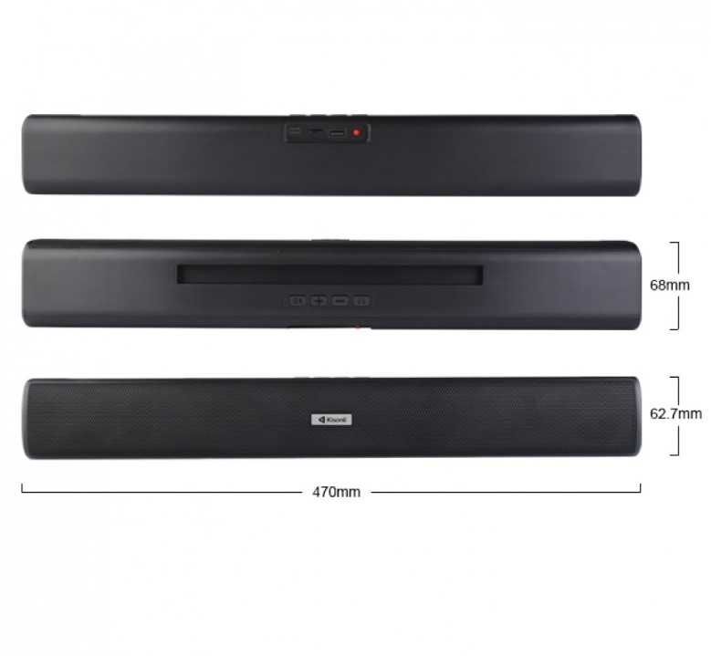 Блутут колона Soundbar с поставка за телефон