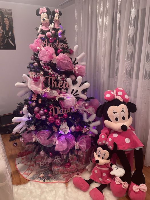 Decoratiuni brad minnie