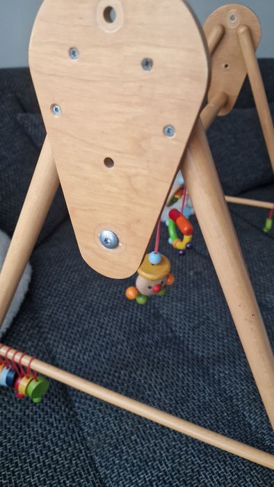 Дървена активна гимнастика за бебе