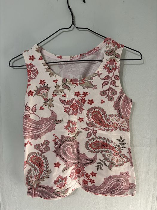 Цветен летен потник, като нов от 100% памук