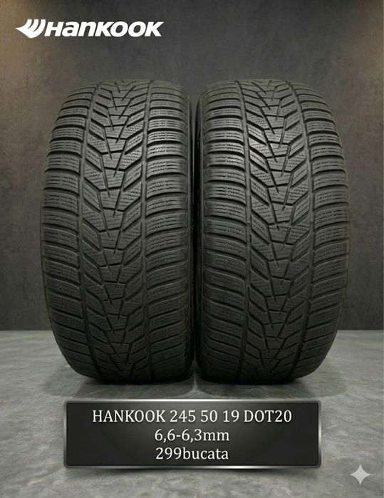 245/50R19 Hankook 6,6-6,3mm 2020 stare perfecta