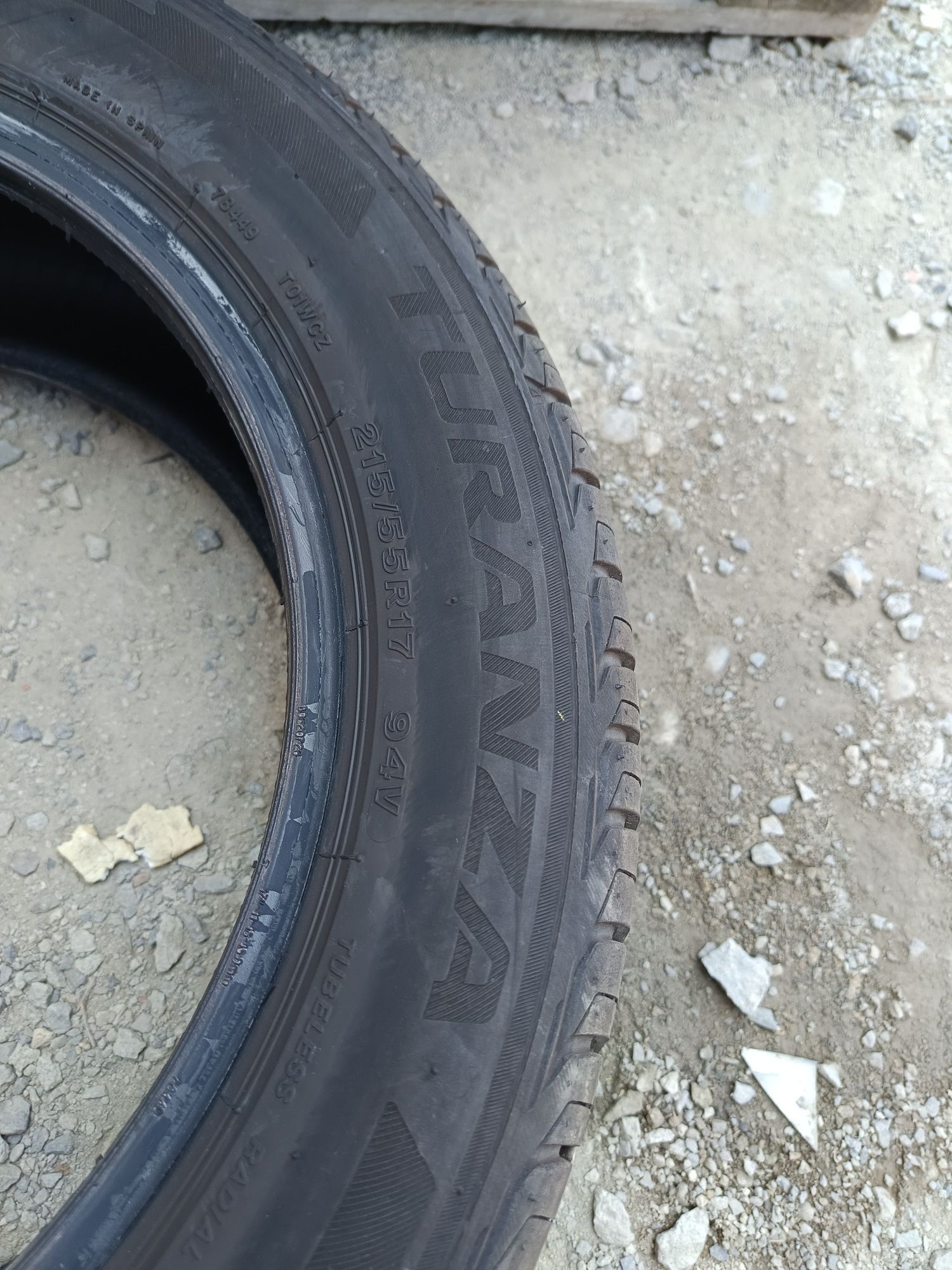 215 55 R 17 BRIDGESTONE Дит3419
