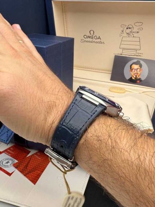 Omega seamaster constelation синьо