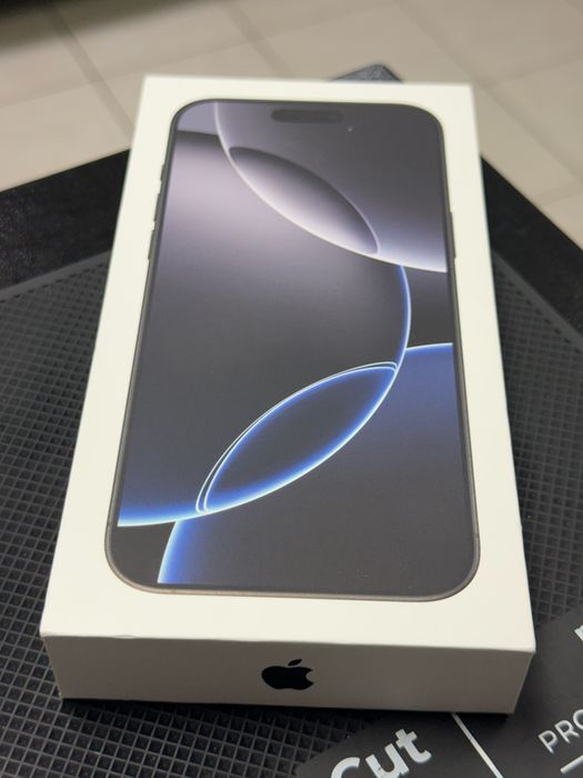 Apple iPhone 16Pro Max,Black Titanium,256GB *КатоНов*100%Battery*