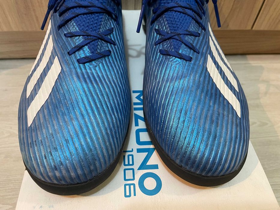adidas X 19.1 blue SPEEDMESH футболни обувки, стоножки номер 45,5