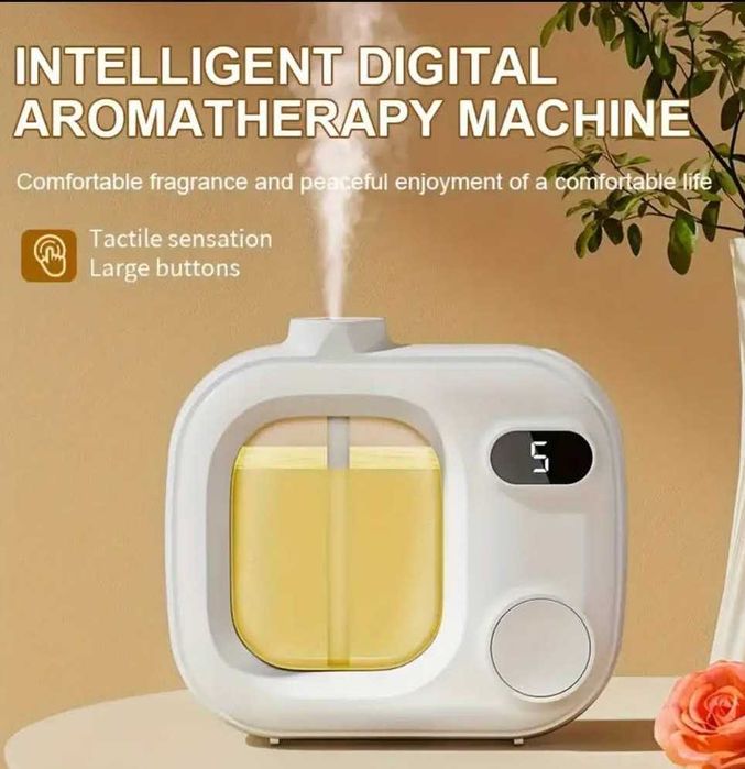 Umidificator profesional aromaterapie + umidificator roz