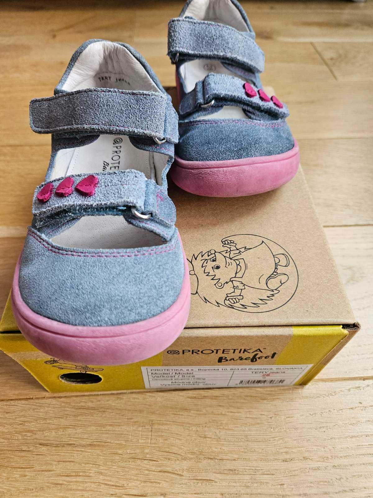Боси сандали Protetika Tery jeans barefoot sandals /размер 28/