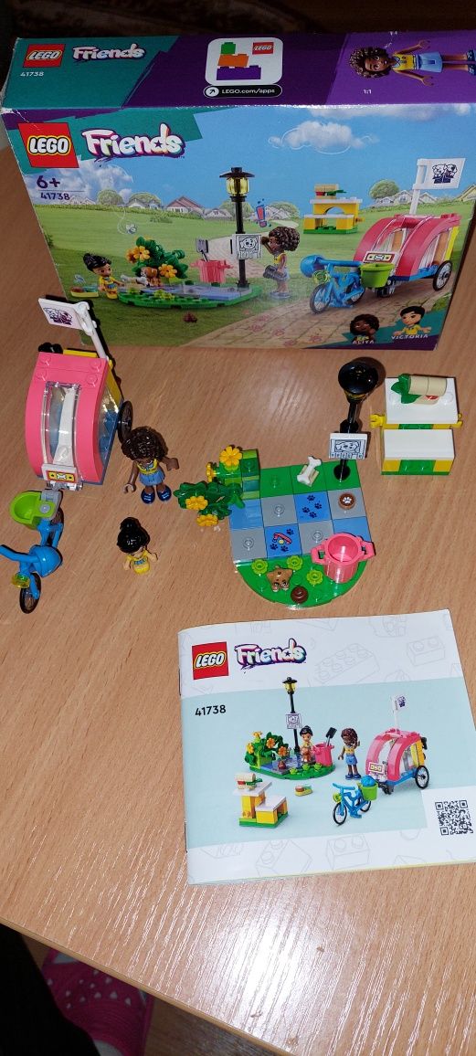 Lego Friends _Bicicleta pentru salvarea câinilor