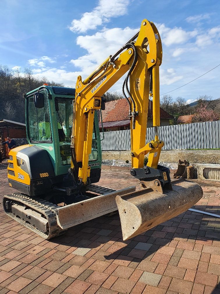 ‼️Închiriez budoexcavator și mini excavator 2.7tone...și bascula d