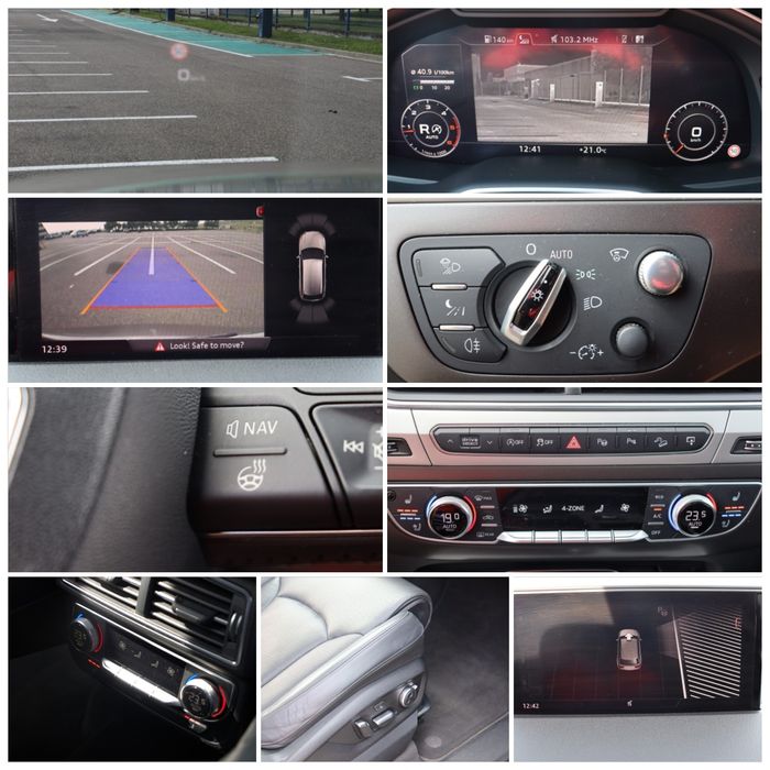 Audi Q7 S-Line Quattro!Soft close uși!Night vision!Ventilație!Rate!