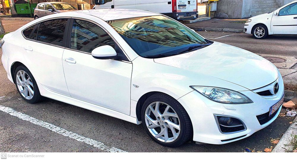Mazda 6 inmatriculat alb perlat Facelift