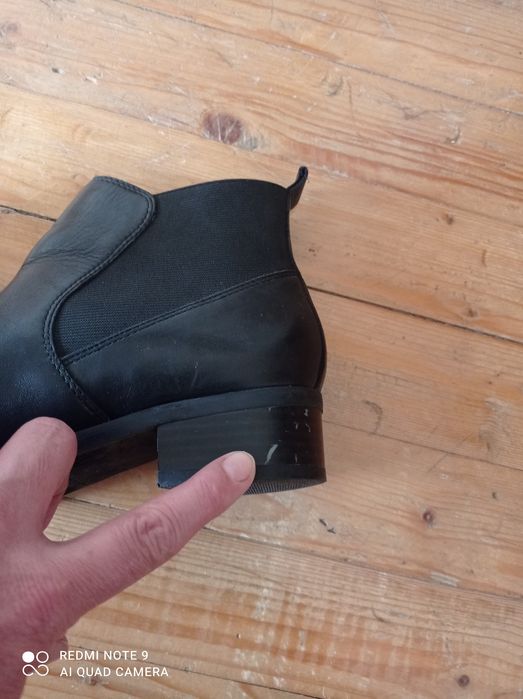 Дамски боти от естествена кожа