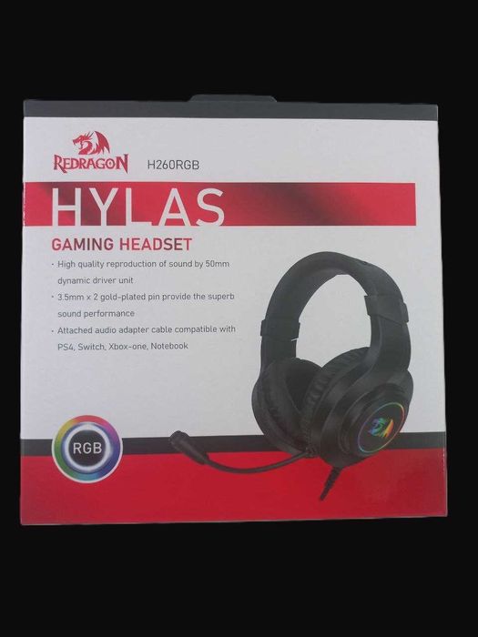 Redragon Hylas-игровые наушники