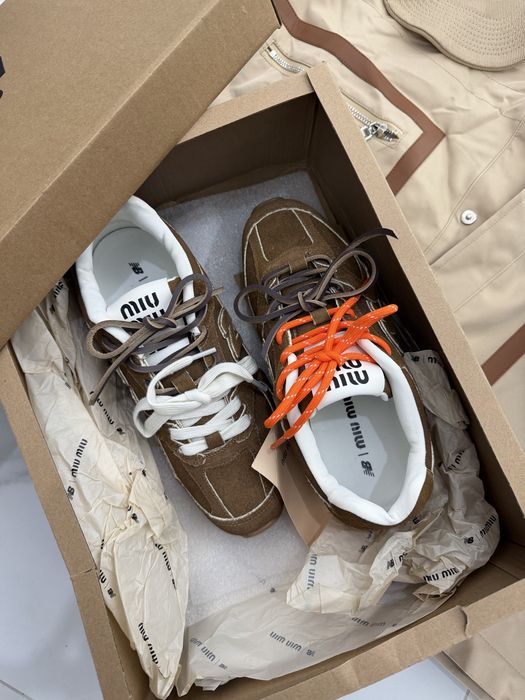 Сникърси new balance х miu miu 36 номер