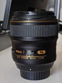 Nikon 35mm 1.4 G fx Nano