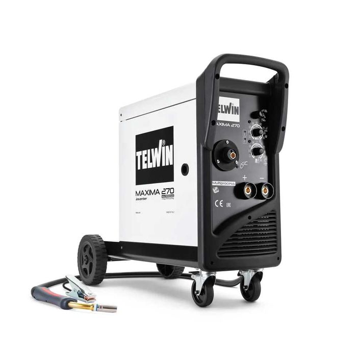 Aparat sudura TELWIN MAXIMA 270 MIG-MAG/TIG/MMA cu sarma argon CO2