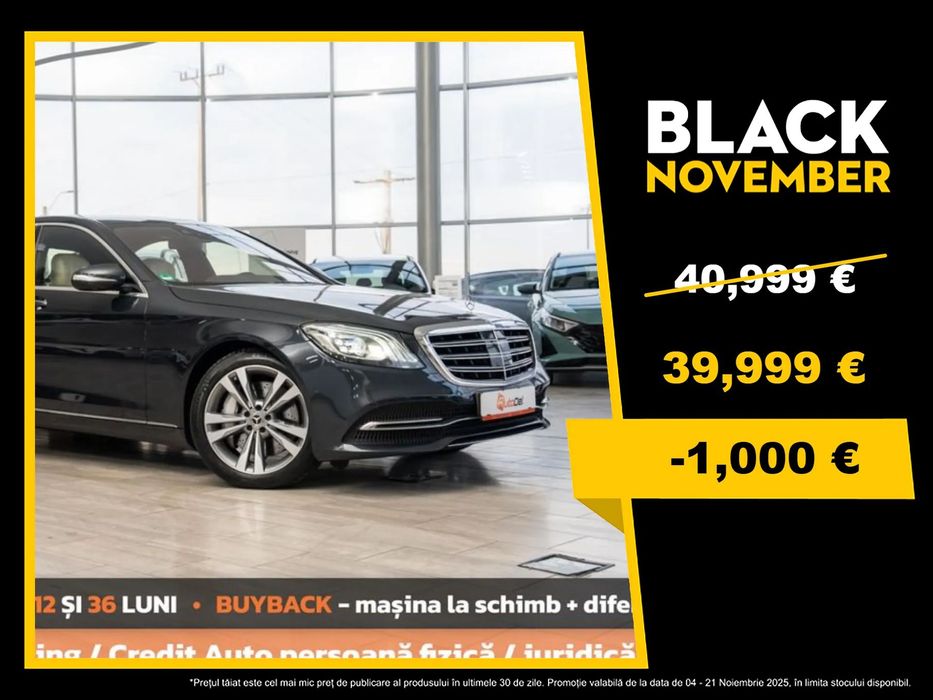Mercedes-Benz S S560 4Matic 9G-Tronic 4.0 V8 / Multimedia / Night Vision /