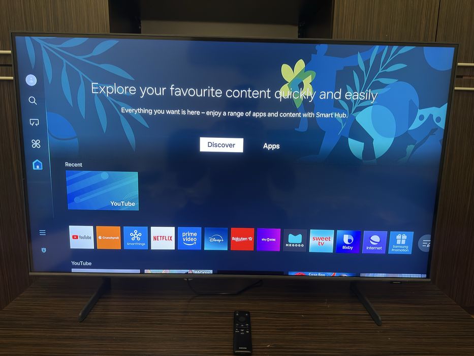 TV Samsung QLED 43” 4K HDR 43Q60D