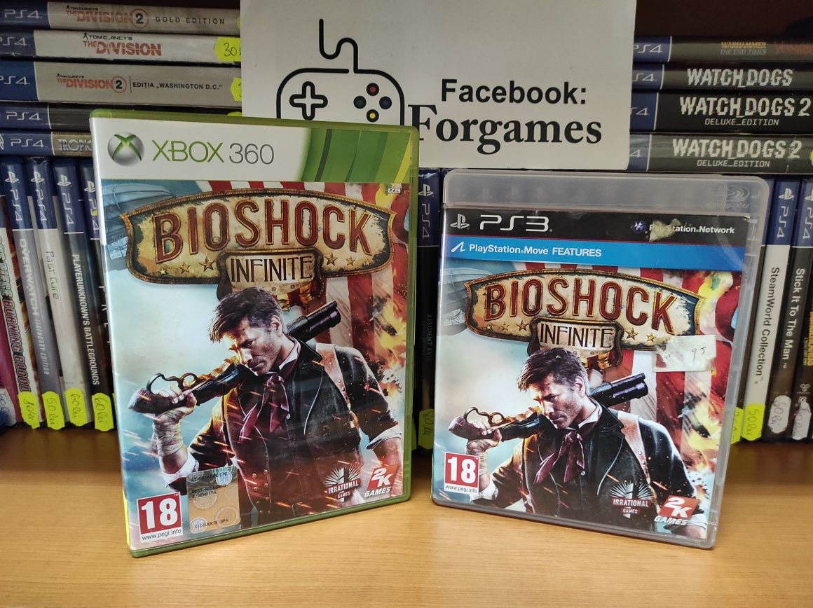 Vindem jocuri consola PS3, Bioshock Infinite Xbox 360,  Xbox One