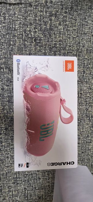 JBL CHARGE 6 Розовая, Оригинал, по низкой цене!