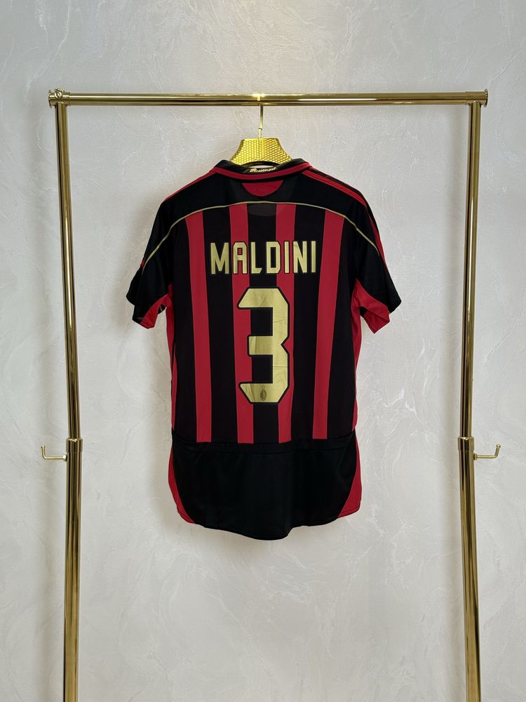 Yozuvli retro forma, BEPUL dostavka, Milan Maldini 3