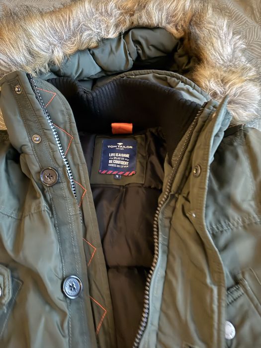 Дебела зимна шуба Tom Tailor