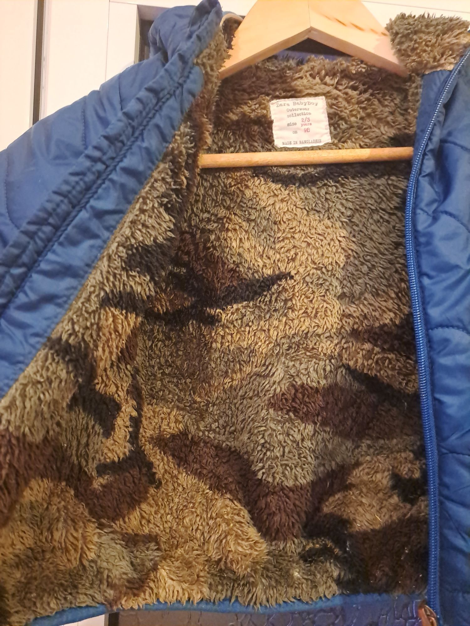 Зимно яке Zara за момче,2-3г,98см
