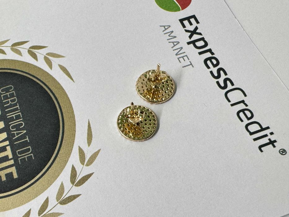Cercei aur 14K 2.40g (B.59841.4 Tatarasi) Garantie 2 ani