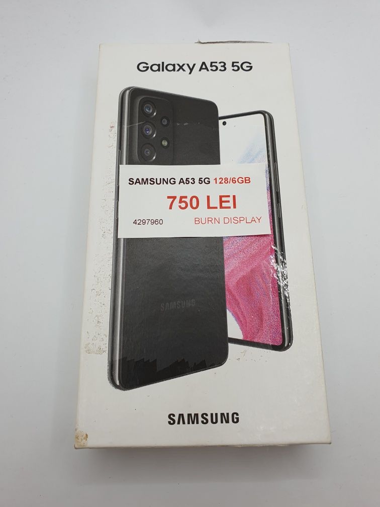 Samsung A53 5G 128/6GB burn display•Amanet Lazar Crangasi•42979