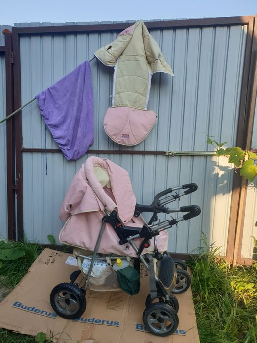 Cărucior BEBE, 3in1, Pliabil, MODERN, Accesorizat, MAG (Made in U.K.)