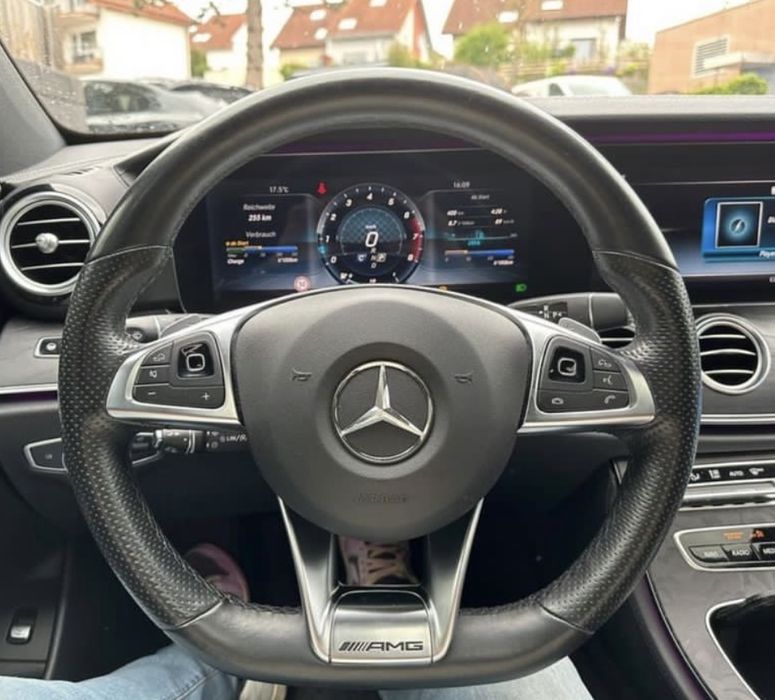 Trim ornament volan logo AMG Mercedes Class A C E S GLC GLE GLS