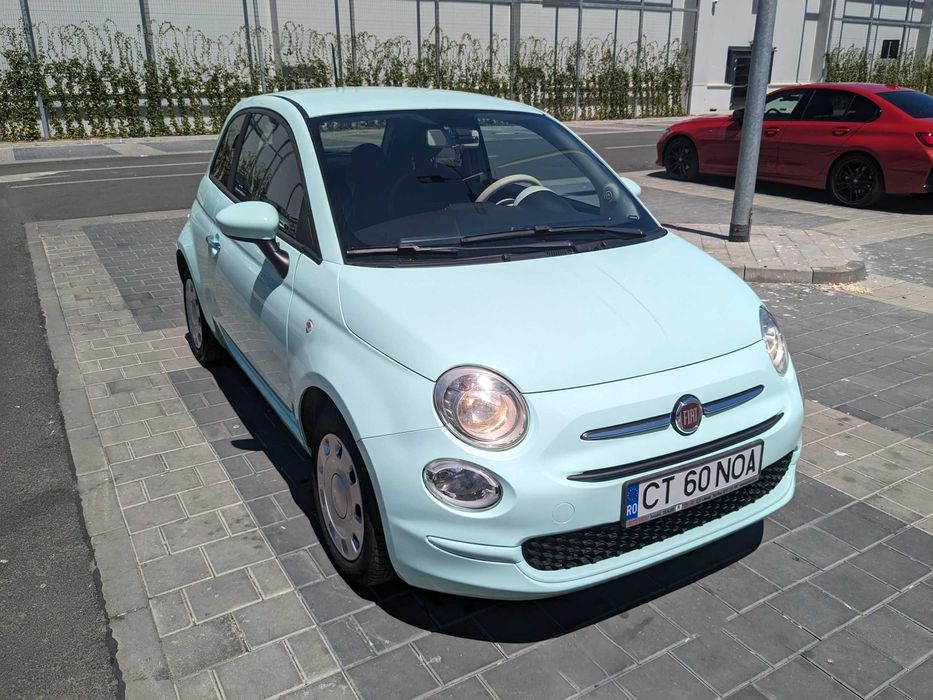 Fiat 500 / 1.2 69cp / Automat / 2019 /  53893 km