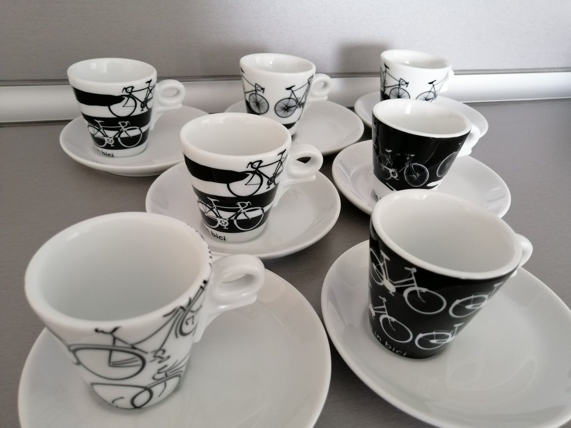 Италиански дизайнерски чаши за кафе, цена за брой !
