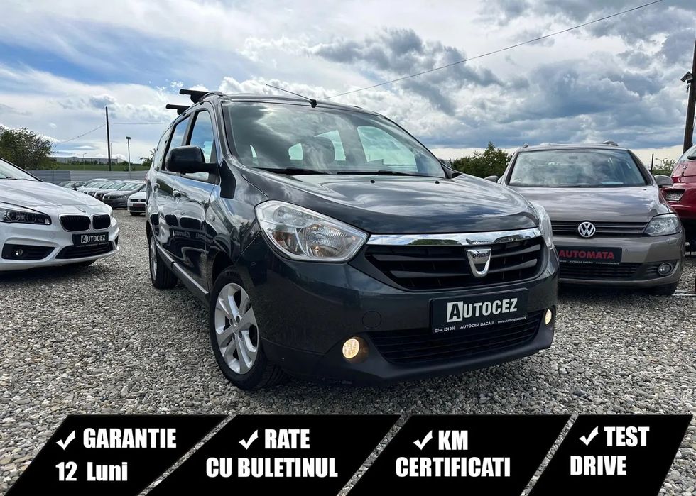 Dacia Lodgy 7 locuri 1.5 dCi E6/Piele/Navi/RATE/GARANȚIE
