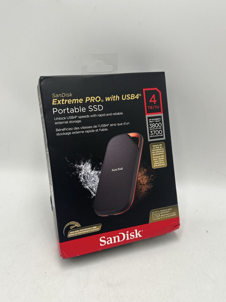 Sandisk Extreme Pro USB 4.0 Extern SSD 4TB Sigilat B