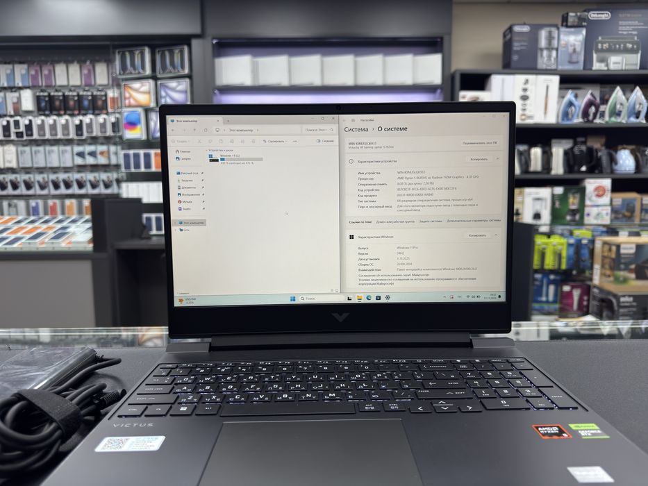 Hp Victus Gaming 2025 Rtx 3050-6GB Ryzen 5 8645HS Ozu-8 Ssd-512 144Hz