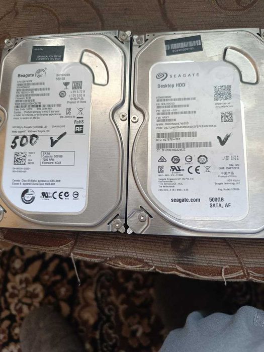 Продается HDD  жесткий диск Seagate-500 гб, DWD-ROM