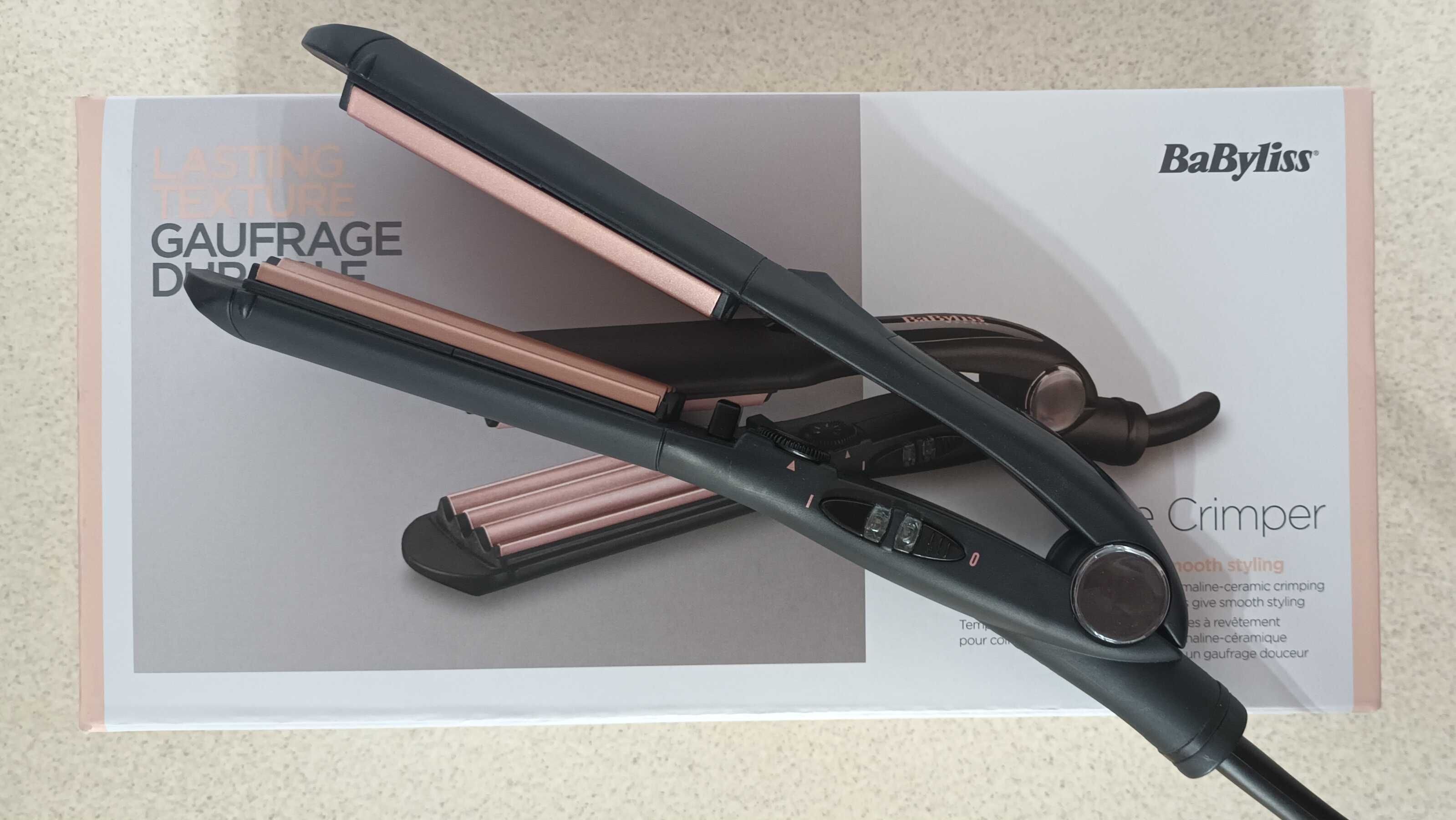 Placa de par cu aburi 2 in 1 Steam Pure ST495E,Babyliss