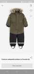 Combinezon ski iarna impermeabil h&m nou mărime 134 140 cm 8 10 ani