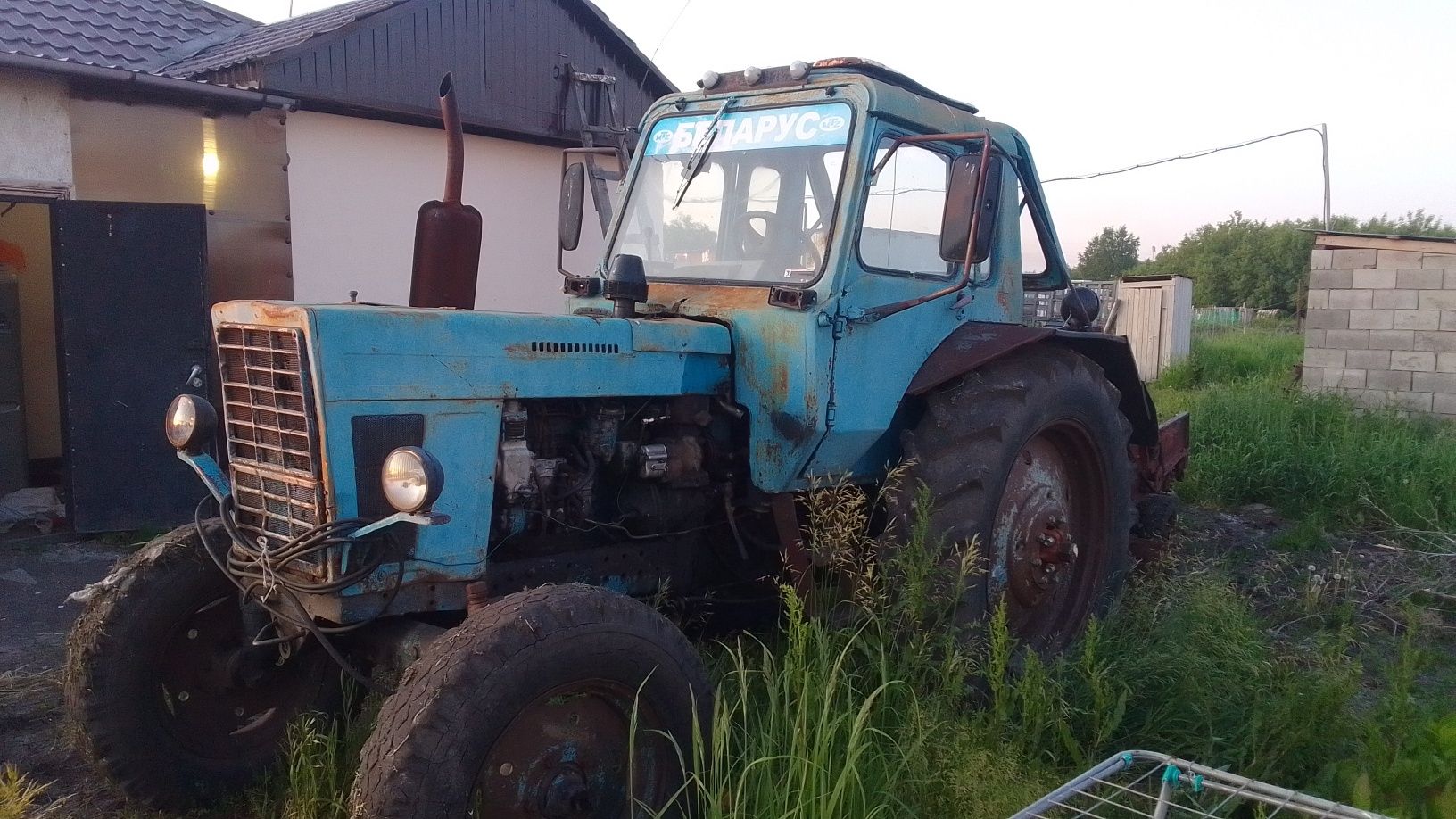 продам трактор МТЗ -80 и капалка