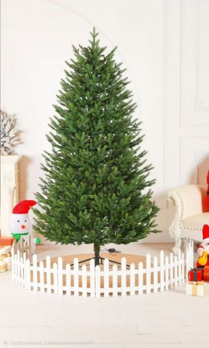 Искусственная ель. Елка литая.