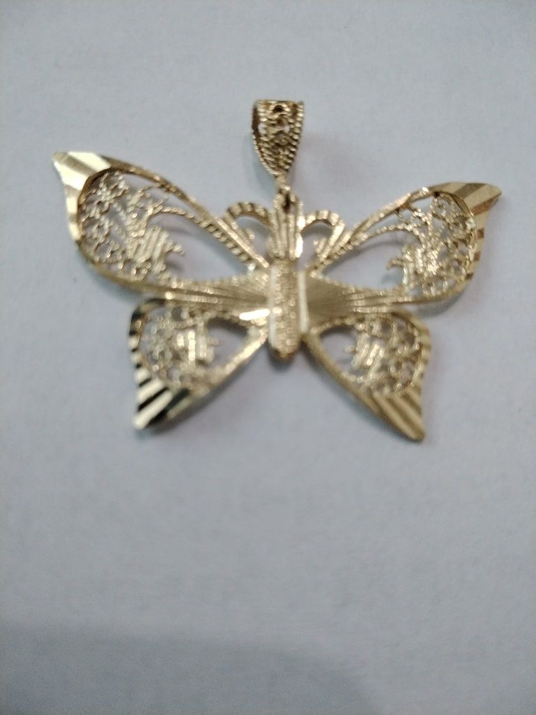 Pandativ aur 14k fluture 3,2 Gr(colecție nouă)lucrat manual